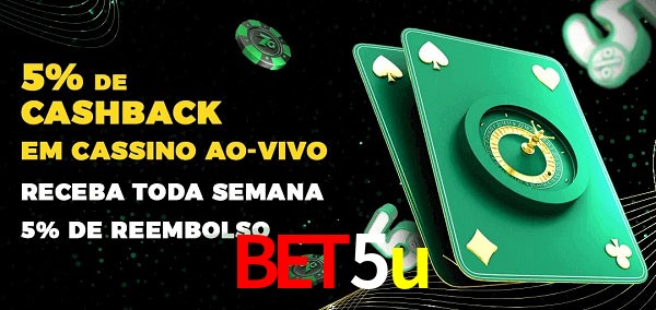 Promoções do cassino ao Vivo bet5u